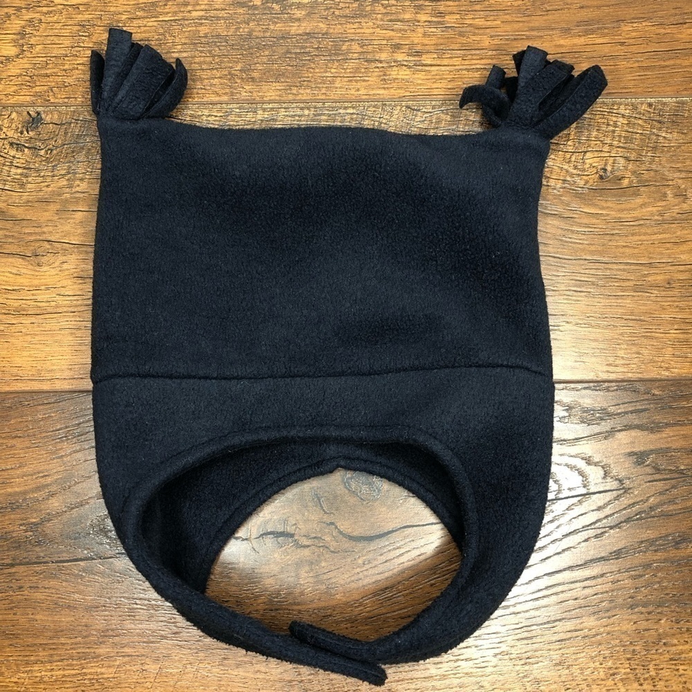 GAP Factory Store Kids' Pig Tail Hat Beanie with Under Chin Strap - 2-4 years